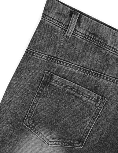 Image of Aelfric Eden Washed Reverse Jorts Mens Casual Denim Shorts Loose Fit Baggy Jean Short Streetwear Trendy Outfits