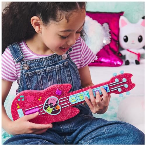 Gabby et la Maison Magique Gabby Dollhouse Ukulélé Interactif Guitare Enfant Chansons Effets Sonores Dessin Animé Jouet Maison De Poupée Jouet Enfant Et + - vue 3