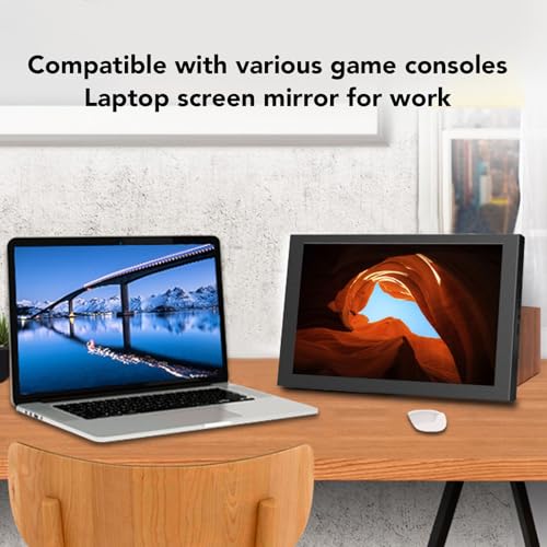 Image of Portable Monitor 10inch 178 Viewing Angle HDMI External Monitor for Laptop PC Gaming Devices with Wall Mount Bracket