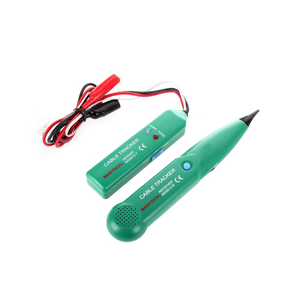 Docooler MASTECH MS6812 Wire Tracker Network Line Finder Cable Tester for Network Cable Collation Telephone Line Test Continuity Checking (B07QF8SN2B) Amazon Price History, Amazon Price Tracker