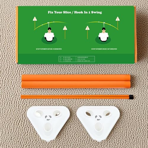 Outil de pratique de golf contre le slice équipement stable
