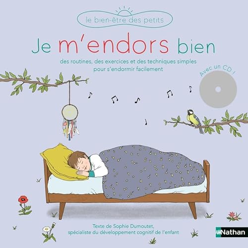 livre Je m'endors bien - Livre CD - Dès 3 ans