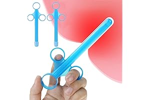 2pcs Male Enema for Adults Lube Injector Lubricant Applicator