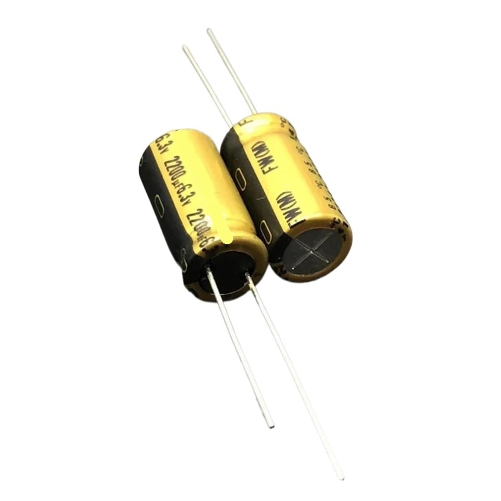 Condensateurs audio FW 2200 uF 6,3 V pour fabriquer un amplificateur maison