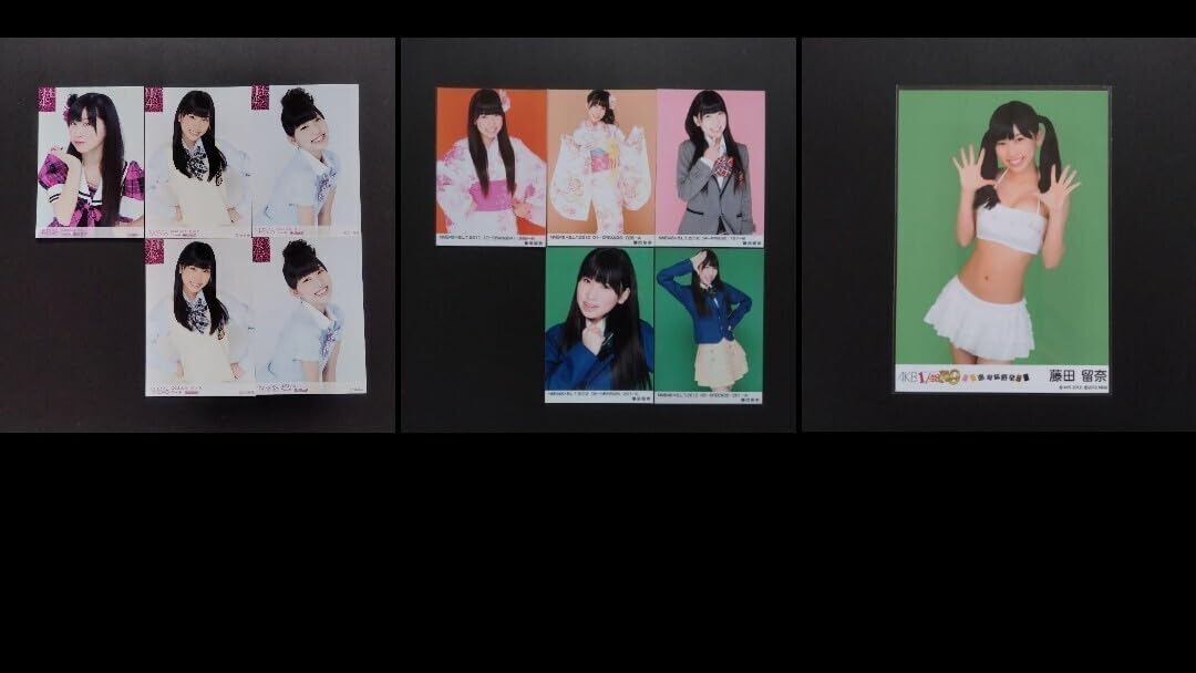 Amazon.co.jp: 週末限定まとめ出品 NMB48 AKB48 藤田留奈 生写真 水着 