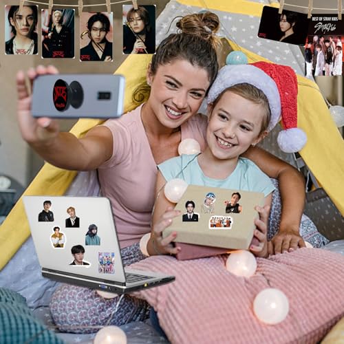 Stray Kids - Juego de regalo para fans de ATE para Stay, ATE Merch, Kpop Stray Kids Merchandise, llavero, tarjeta LOMO, tarjeta fotográfica transparente - imagen 5