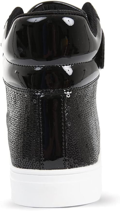 Alexandra Collection High Top Sequin Dance Sneakers Shoes for Girls