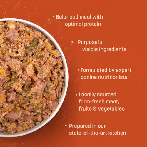 Image of Sara's Wholesome by HUFT Grain-Free Chicken & Veggies Wet Dog Food - 100 gm | Human-Grade Ingredients | Gluten-Free, Balanced Nutrition | Suitable for Puppies & Adult Dogs
