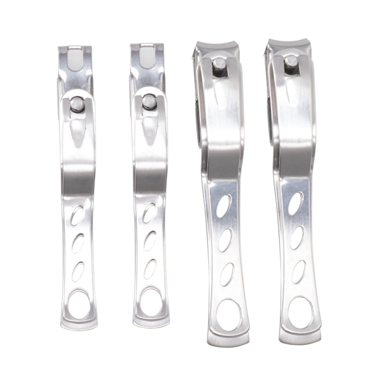 Housoutil 12pezzi Forbicine Per Unghie Inossidabile Manicure e Pedicure Per Unghie e Adatti Per Artificiali Design e