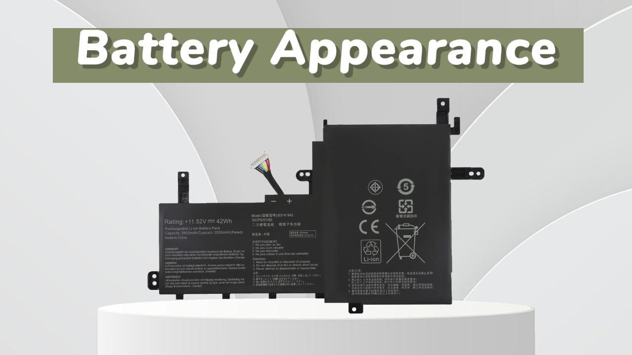 パーツ Sunny5 Amazon.com: DGFTB B31N1842 Laptop Battery for ASUS VivoBook 15