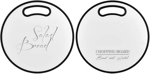 Miniatura 9 de Tabla de cortar redonda de plástico para cortar bloque herramienta de cocina para el restaurante de cocina casera