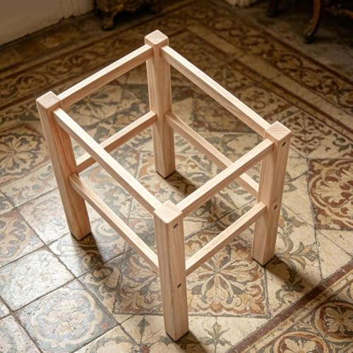 Kit cadre repose-pieds bois DIY éducatif et kit création marchepied - 4