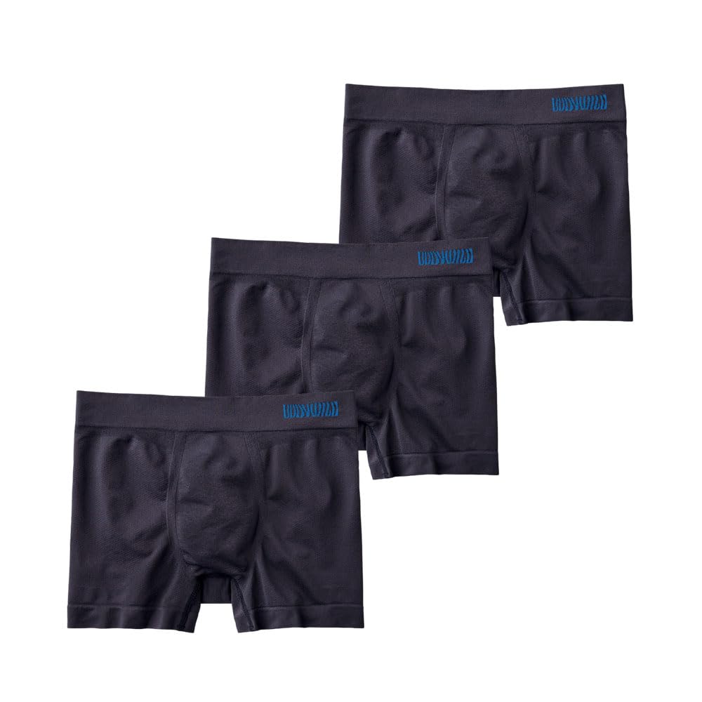 【本日最終日】【スマイルSale】【74%OFF】【1,105円】 BODY WILD 3D立体成型 前とじ ボクサーパンツ 3枚組