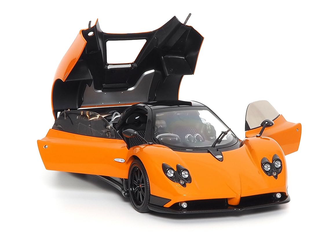 Almost Real 850409001 - Pagani Zonda F Arancio St. Tropez 2005 - echelle 1/18 - modèle de Voiture