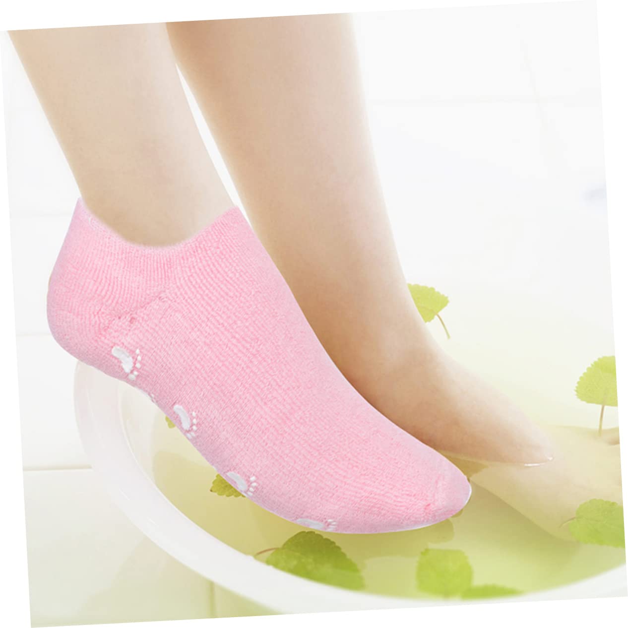 3paia Calzini Spa in Gel Essenziali Calzini Idratanti Per Dei Piedi Copri-piedi Morbidi Per Casa