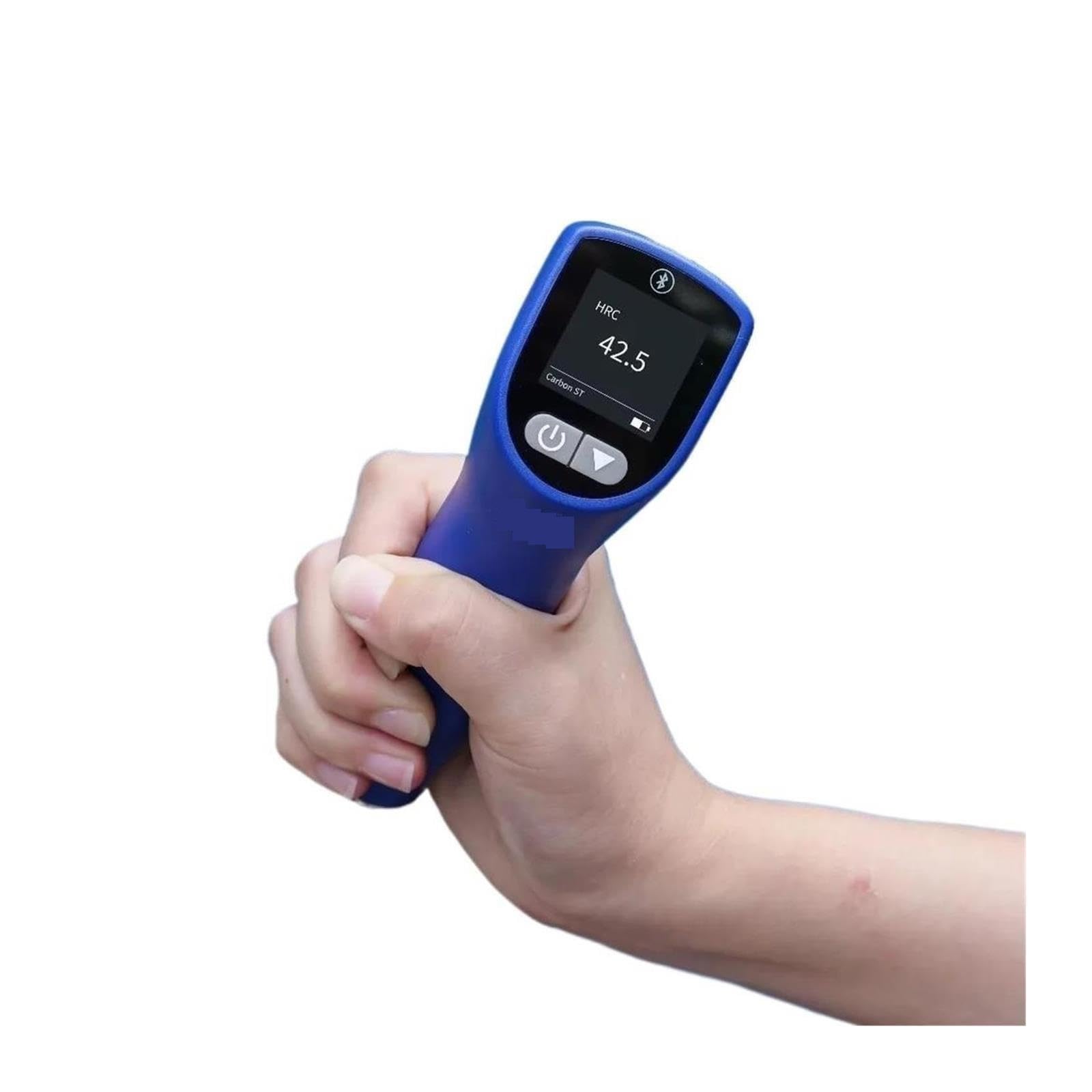 Tester di durezza Leeb ad ultrasuoni portatile con blocco di calibrazione 170-960 HLD 9 unità di durezza per acciaio ferro bronzo rame LS256 Per uso fai da te