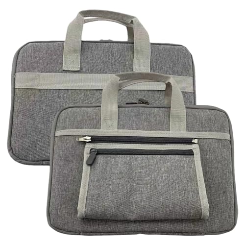 Generisch Bolsa para ordenador portátil, bolso de hombro impermeable para estudiantes, profesionales, commuters, negocios en el día a día o avión