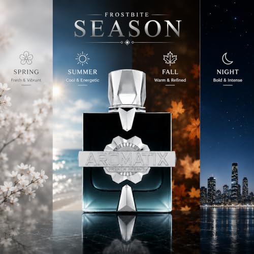 Image of French Avenue Aromatix Frostbite Extrait De Parfum 100ml | Premium Unisex Perfume | Fruity Woody Aromatic Fragrance | Long Lasting Luxury Extrait for Men & Women