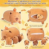 Zoom IMG-1 momostar peluche capibara 38cm capybara Zoom IMG-1 momostar peluche capibara 38cm capybara