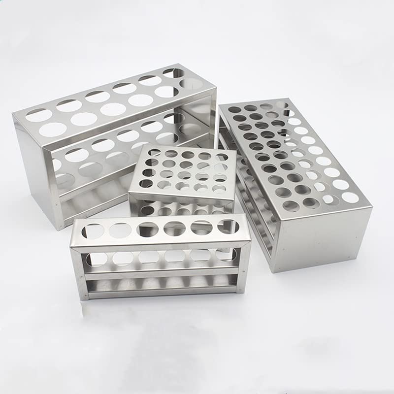 Support Tube à Essai Acrylique 12 Places - Pour Tubes 50 Ml | Organisation Labo Rangement Tube Expérience
