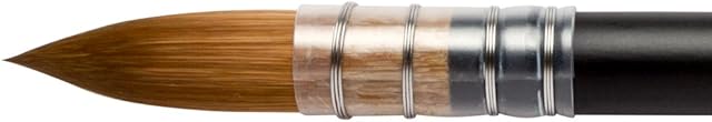 4 Round Jacksons Sable Synthetic Quill Watercolour Brush