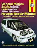 chevrolet trans sport  General Motors Chevrolet Lumina APV, Oldsmobile Silhouette & Pontiac Trans Sport (90 thru 96): Chevrolet Lumina APV, Oldsmobile Silhouette & Pontiac Trans Sport (1990 thru 1996) (Haynes Manuals)