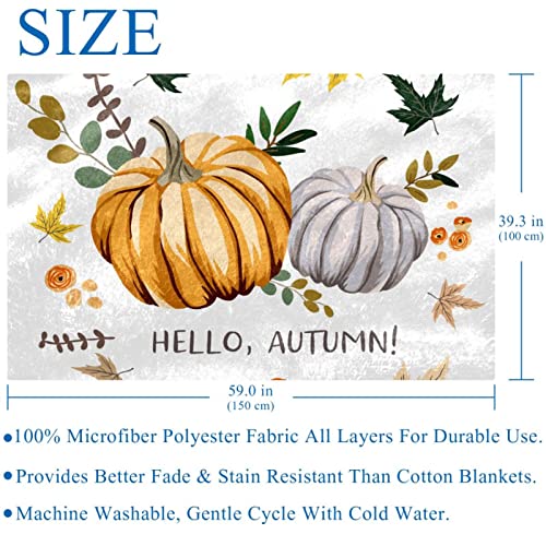 Couverture douce imprimé feuilles d'érable pour canapé chic