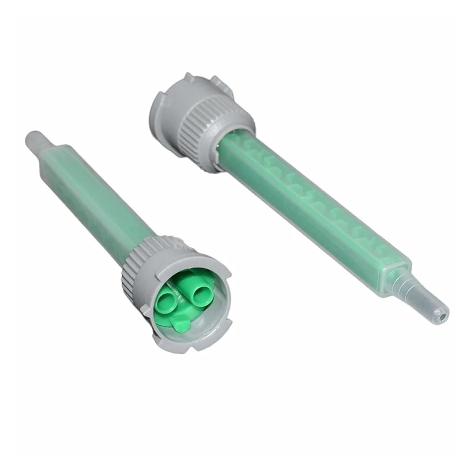 1500 pezzi adesivi 1:1 ugello di miscelazione statico resina epossidica miscelatore statico colla AB tubo misto quadrati ugello di miscelazione for 50ml colla 1:1 AB