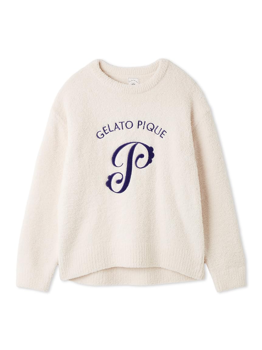 gelato pique　ジェラートピケ　パウダーエンブレムモチーフプルオーバー Amazon.co.jp: [ジェラート ピケ] パウダーエンブレムモチーフプル