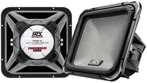 Mtx T6000 12 inch Dual Square Subwoofer (2 Ohm, 600W RMS)