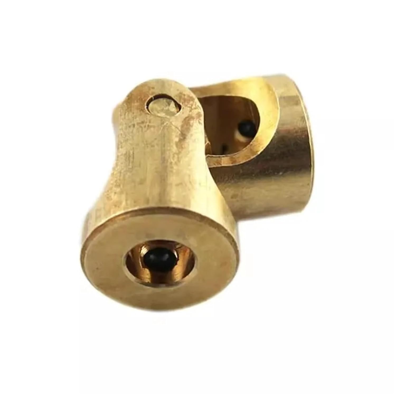 Brass Universal Joint Coupling Head 3-3mm Inner Hole Metal Connector for Car Models - Flexible Steering Gear Part