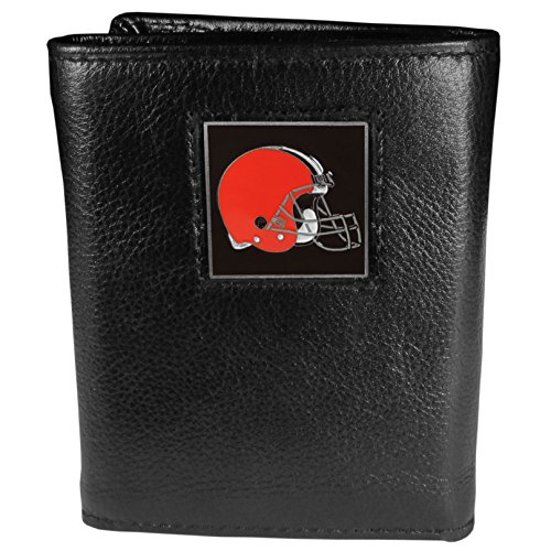Siskiyou NFL Cleveland Browns Leder Brieftasche Schwarz