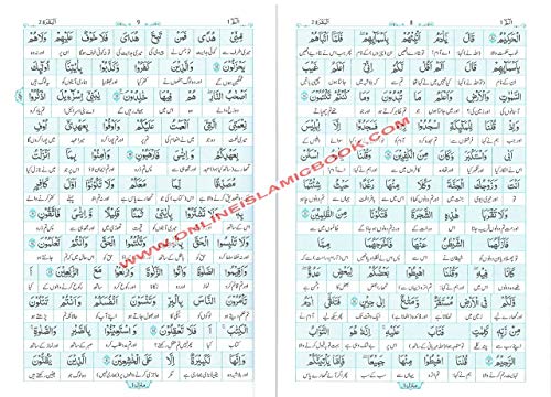 Al-qur'an Al-kareem Lafz Ba Lafz Urdu Tarjuma