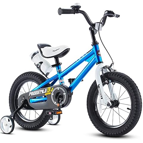 RoyalBaby Kids Bike BMX Bicycle with Training Wheels Cover