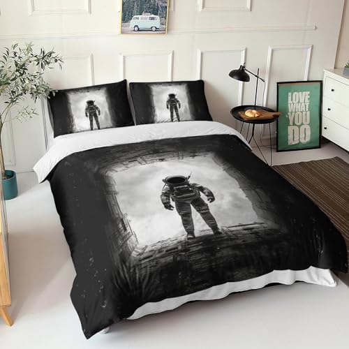 Parure de lit effet visuel 3D de qualité supérieure en microfibre - 7