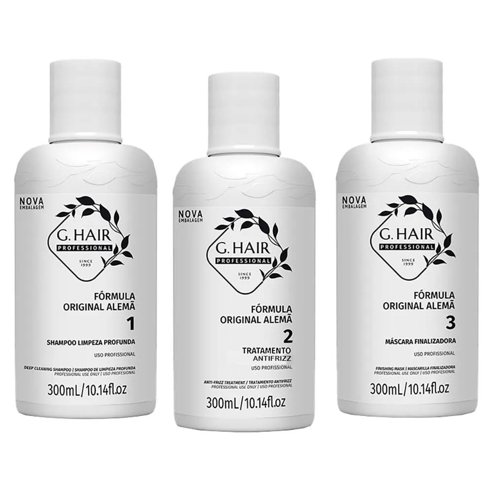 G.HAIR Deutsche Glättung, Champu, Behandlung und Maske, 750 g