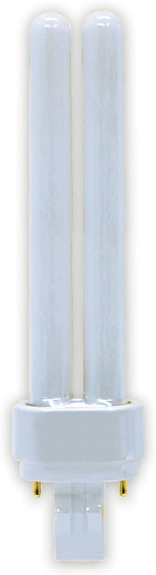 GE Lighting 97600 18-Watt CFL Plug-In Double Biax Ecolux T4 Light Bulb, 1-Pack