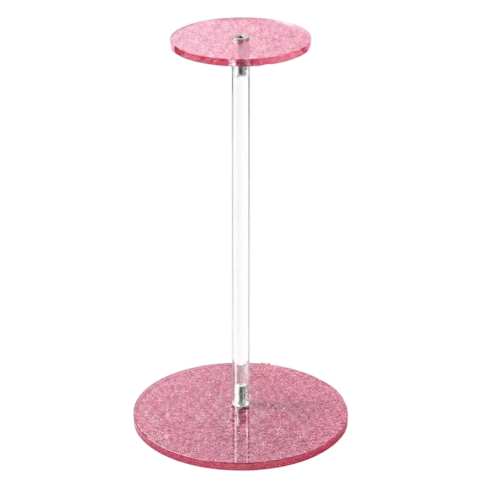 Tfaoys F Baseball Cap Display Holder, Tabletop Hat Stand With Clear Center Rod Or Dresser Desk And Shel Storage Acrylic Hat Display Stand Baseball Cap Holder Bucket Tabletop Dresser Shel Clear Rod Entryway