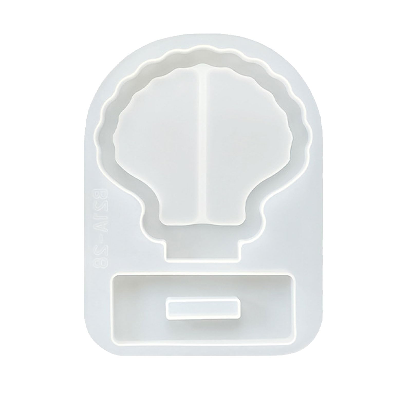 APGLSXY Multipurpose Picture Frame Silicone Mold Heart Square Fan Oval Shaped Photo Frame Silicone Mold for Resin Casting Craft Epoxy Rosin Cast Heart Shape