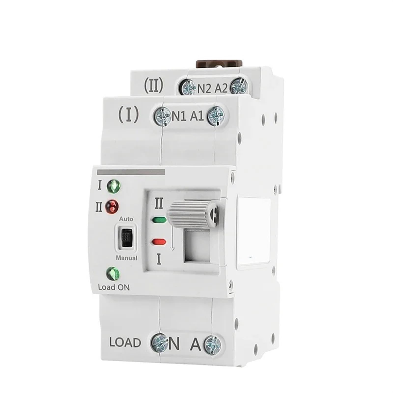 G2R ATS 110V 220V PC automatyczny przełącznik podwójnej mocy 25A 40A 63A domowy przełącznik transferu mocy 50/60Hz 1 sztuka (220V, G2R 2P 63A)