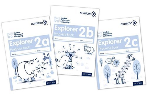 [(Numicon: Number, Pattern and Calculating 4 Explorer Progress Books ABC (Mixed pack): 4 )] [Author: Ruth Atkinson] [May-2014]