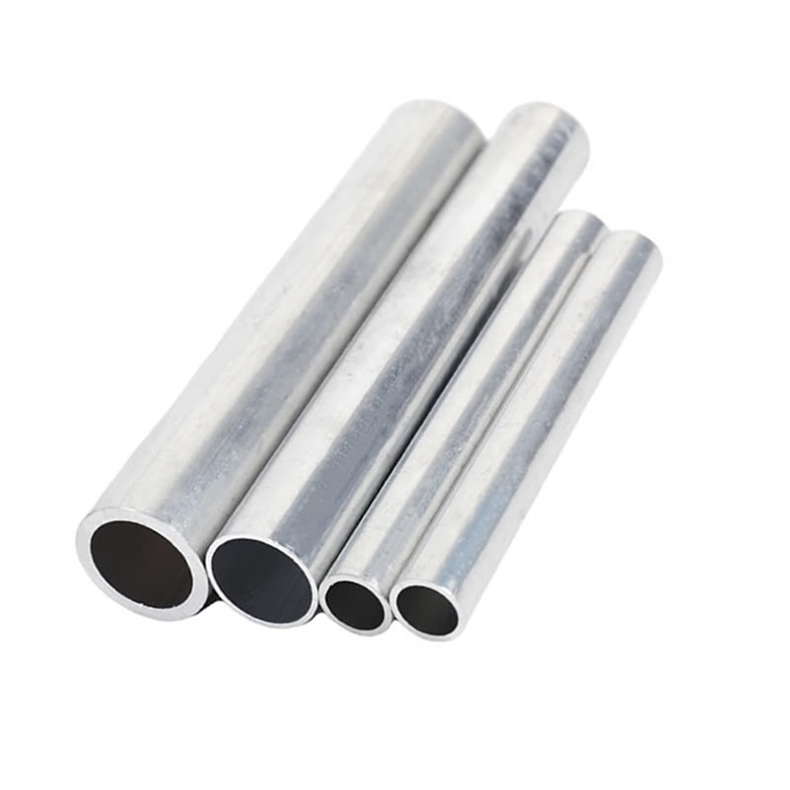 Tubo redondo de aluminio 6061, diámetro exterior de 33mm, OD33mm, interior de 9mm a 27mm, pared gruesa fina de aluminio recto duro, 1 ud.(OD33 ID27,245mm)