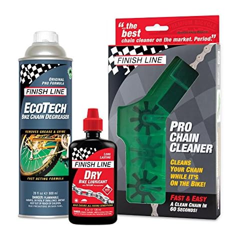 Finish Line Chain Cleaner Lube and Degreaser Combo Pack Cover