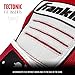 Franklin Sports CFX Pro Adult Series Batting Glove (White/Red, Large)