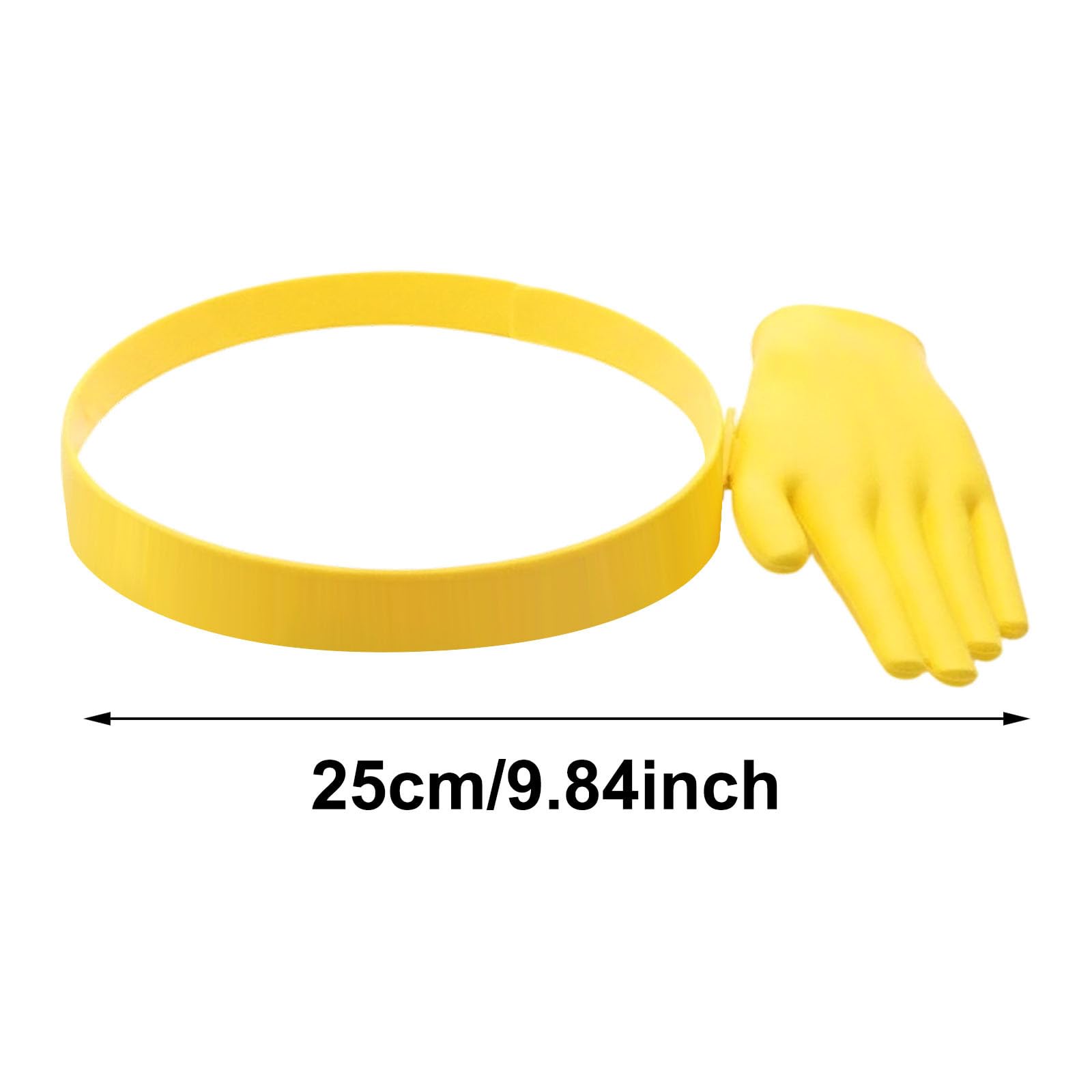 Hand Shaped Sun Visor Headband, Funny Palm-Sized Sun Hat for Beach Party, Men Women Hilarious Party Pool Camping — view 2