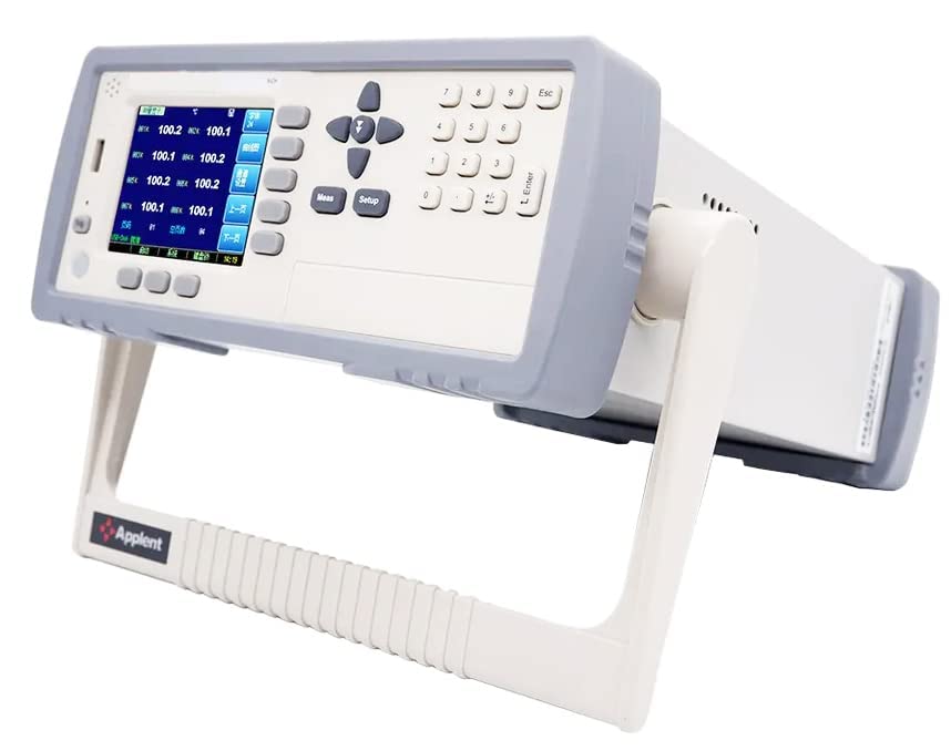 Multi-Channel Temperature Meter Tester Monitor Thermometer Multi-Point Temperature Testing Instrument with Graduation Thermocouple J/K/T/E/S/N/B/R 8 Channels TFT-LCD True Color Display