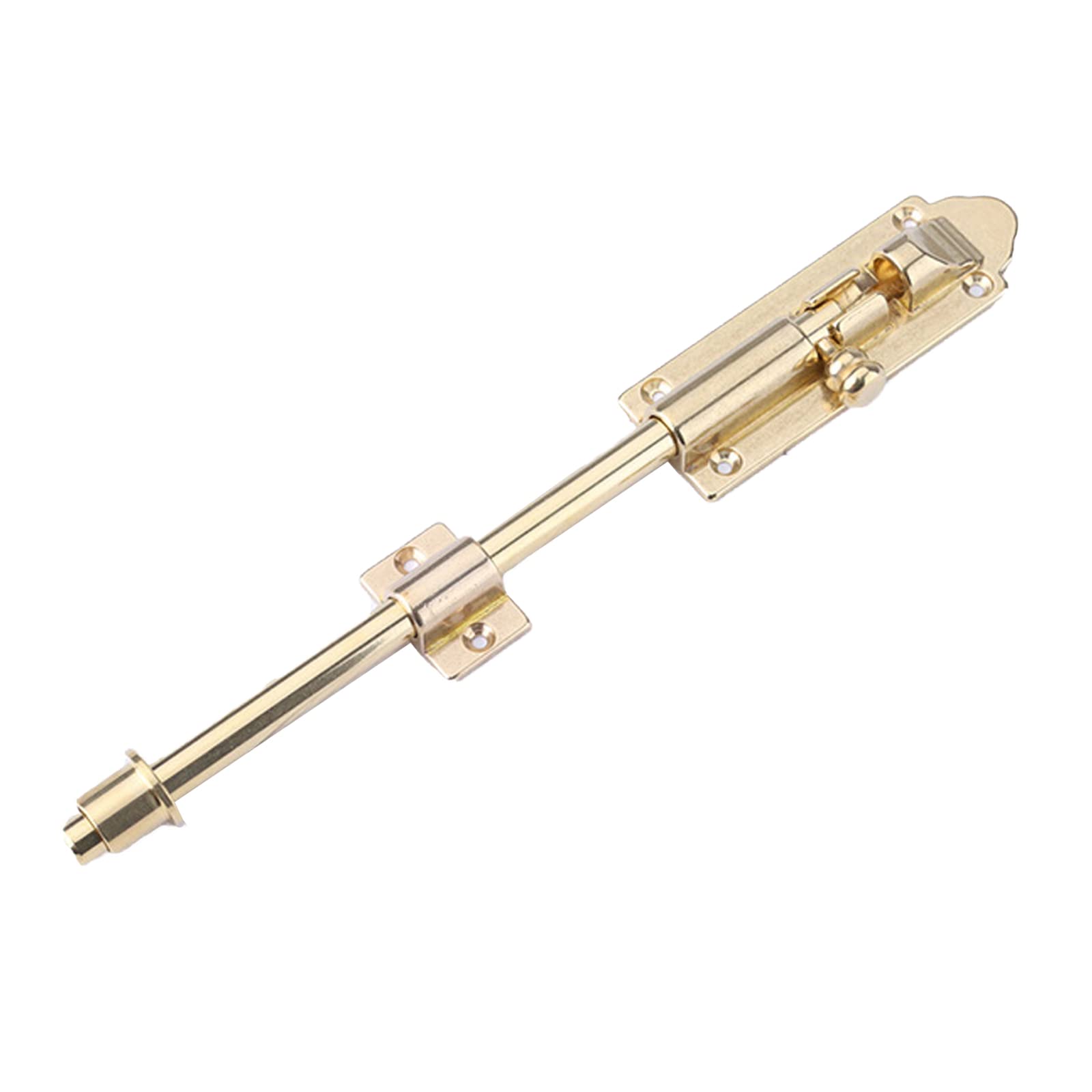 Cgjsefh One Color Door Latch, Antique Bolt Latch Slide 4 Inches Lock Thickened Copper Sliding For Door(15Cm)