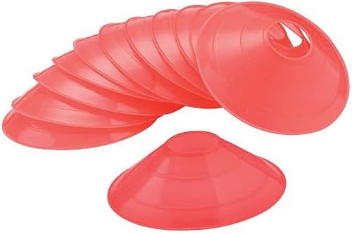 Conos naranjas de perfil bajo (paquete de 12)