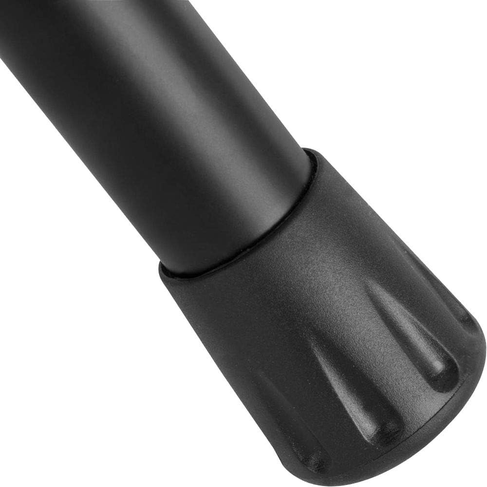 On-Stage SSAS7000B Mini Adjustable Speaker Stand (Folding, Portable, PA Loudspeaker Setup, Tripod Base, Nonslip Rubber Feet, Adjustable Height, 1 3/8″ Mounting Pole, 60 lb Capacity, Aluminum, Black)