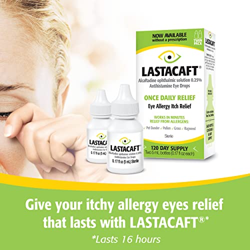 lastacaft once daily eye allergy itch relief drops 2 count 120 day supply amazon exclusive